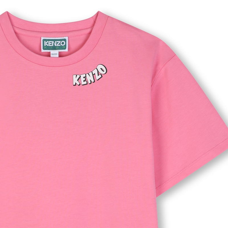 Vestido de mangas curtas KENZO KIDS 
                        GIRL