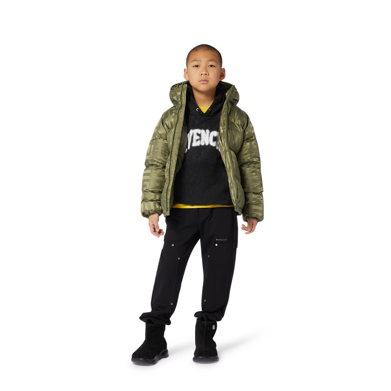 Blusão de penas com logótipo GIVENCHY 
                    BOY