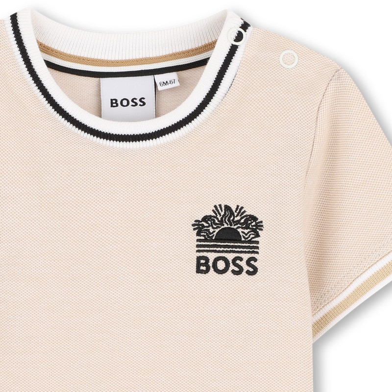T-SHIRT DE MANGA CURTA BOSS 
                        BOY