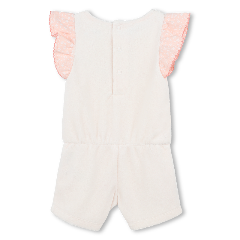 Terry cloth romper KENZO KIDS 
                    GIRL