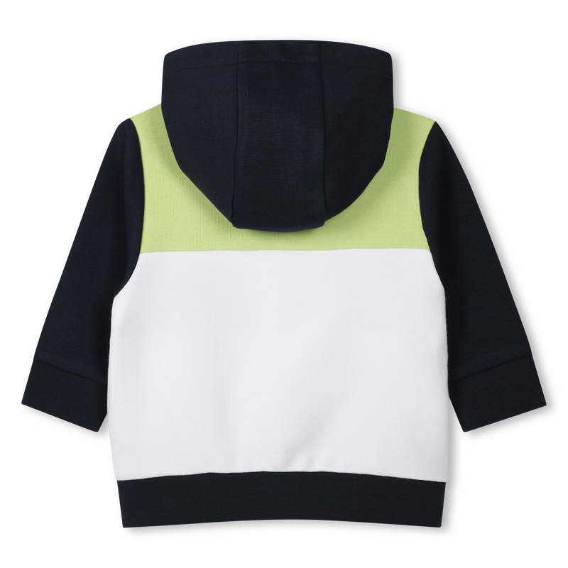 Cardig&atilde; com capuz BOSS 
                        BOY