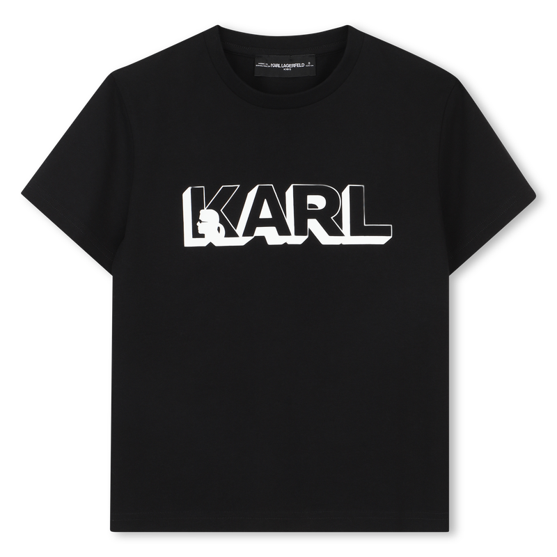 Camiseta de mangas curtas KARL LAGERFELD KIDS 
                        MENINO