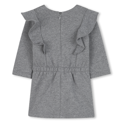 Vestido de lã de algodão escovado CHLOE GIRL