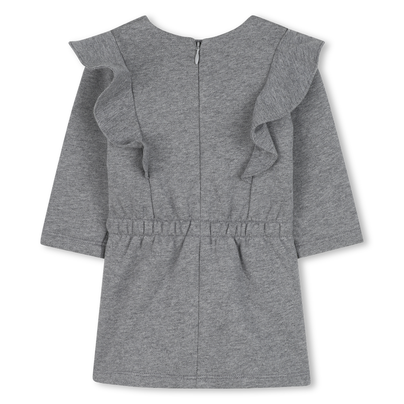 Vestido de lã de algodão escovado CHLOE 
                    GIRL