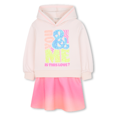 Vestido bimaterial BILLIEBLUSH GIRL