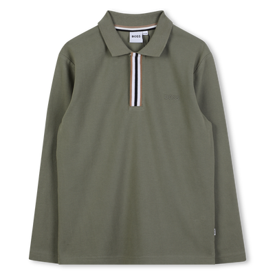 Camisa p&oacute;lo de manga comprida BOSS BOY