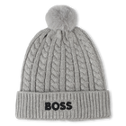 Gorro de malha tran&ccedil;ada BOSS 
                    BOY