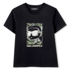 T-shirt de manga curta, PRETO, hi-res