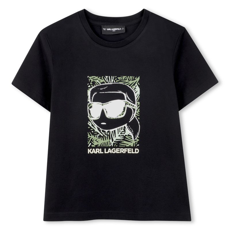 T-SHIRT DE MANGA CURTA KARL LAGERFELD KIDS 
                        BOY