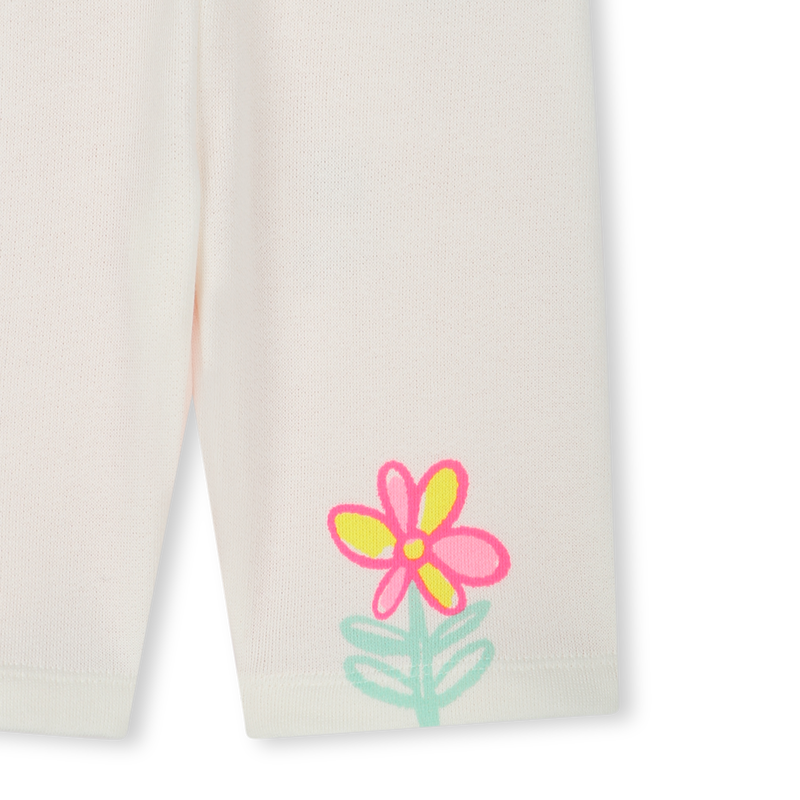 Cal&ccedil;as em algod&atilde;o de molet&atilde;o BILLIEBLUSH 
                        GIRL