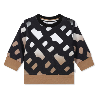 Sweatshirt tricolor estampada BOSS BOY