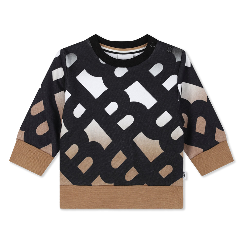 Sweatshirt tricolor estampada BOSS 
                        BOY