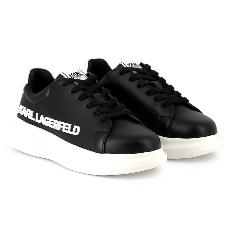 Sapatilhas de couro KARL LAGERFELD KIDS 
                    UNISEX