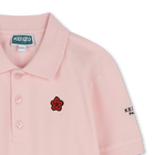 Polo com emblema e bordado KENZO KIDS 
                    UNISEX
