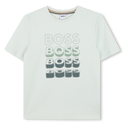 T-shirt de manga curta, BROTO VERDE, hi-res