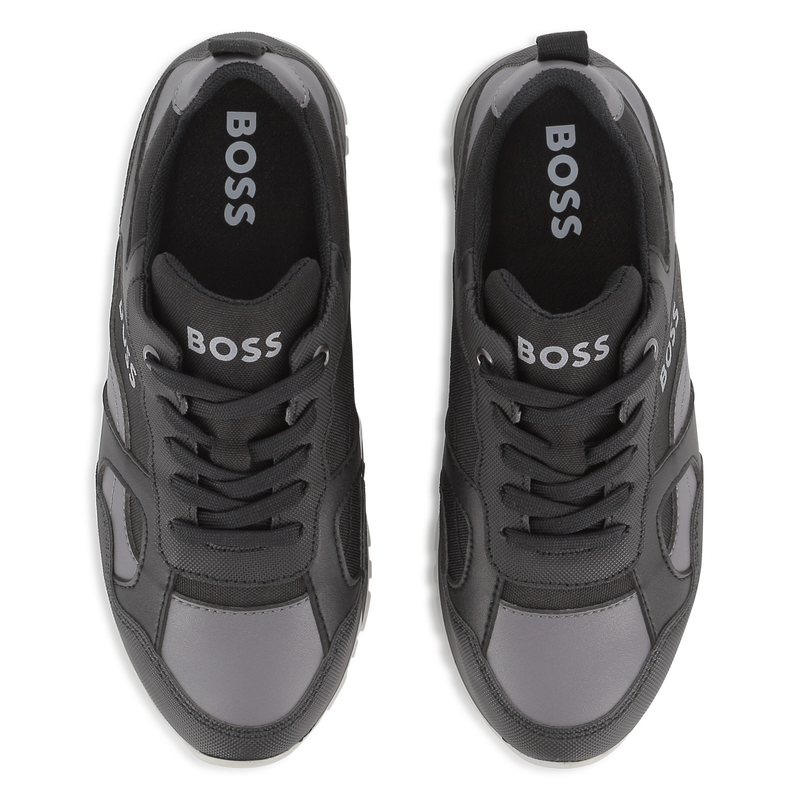 T&ecirc;nis sint&eacute;tico e de lona BOSS 
                        BOY