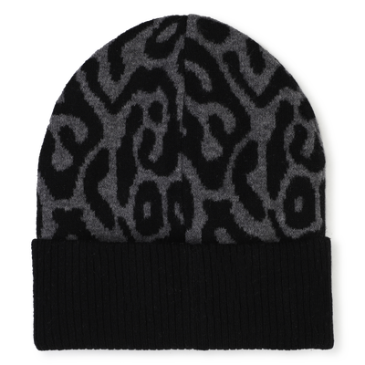 Gorro de malha jacquard HUGO GIRL
