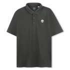 Polo liso com log&oacute;tipo TIMBERLAND 
                    BOY