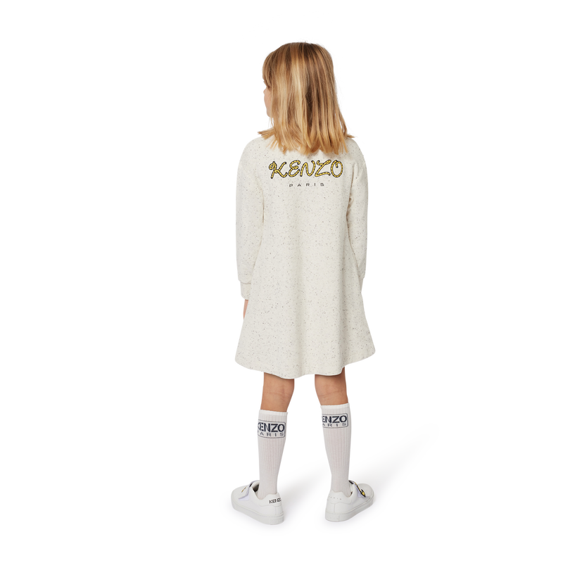Embroidered Fleece Dress KENZO KIDS 
                    GIRL