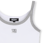 Tanque com ilustra&ccedil;&atilde;o DKNY 
                    MENINA