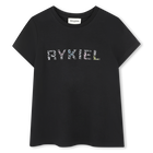 T-shirt de manga curta SONIA RYKIEL 
                    GIRL