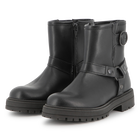 Botas de motociclista de couro de vaca DKNY 
                    GIRL