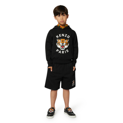 Bermudas de jogging em moletão KENZO KIDS BOY