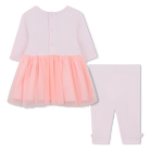 Conjunto de vestido e leggings BILLIEBLUSH 
                    GIRL