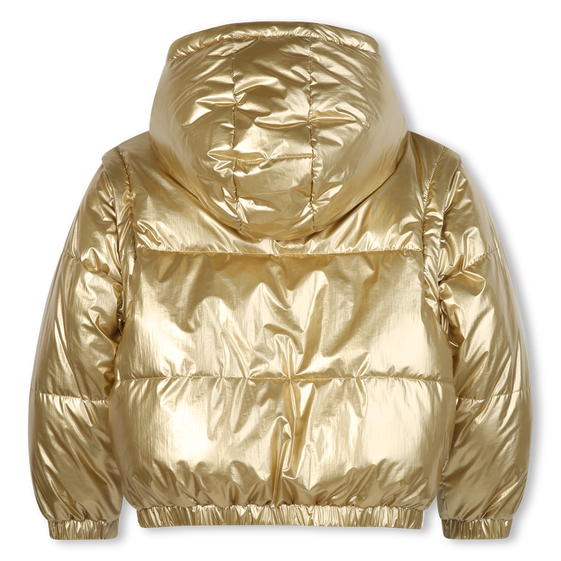 Jaqueta revers&iacute;vel com capuz BOSS 
                        GIRL