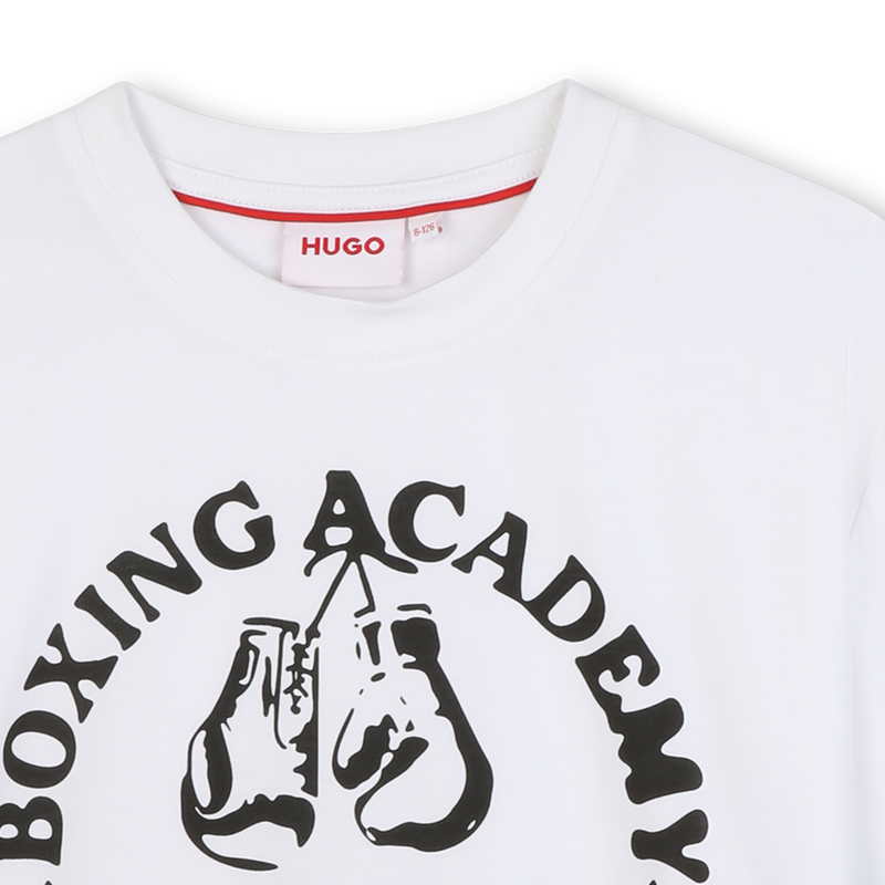 T-shirt de manga curta HUGO 
                        GIRL