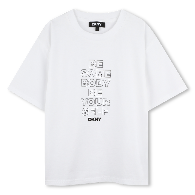 T-shirt de manga curta DKNY 
                        GIRL