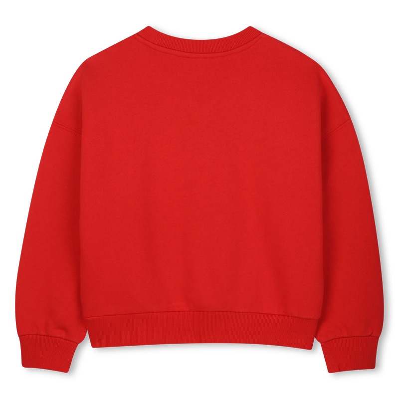 Moletom de lã não escovada KENZO KIDS 
                    GIRL