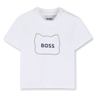 T-shirt + sweatshirt + conjunto de cal&ccedil;&otilde;es BOSS 
                    BOY
