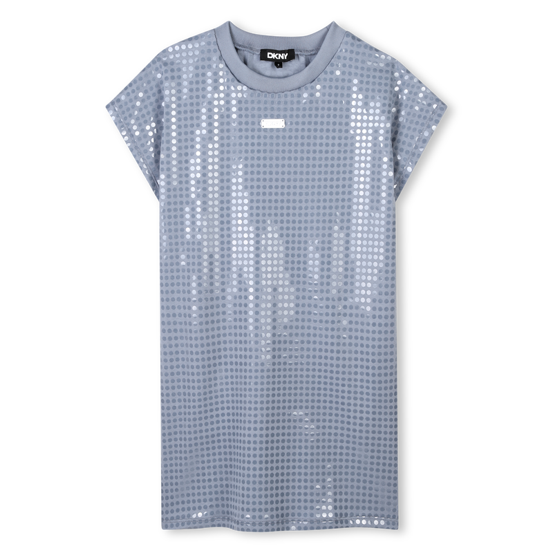 Vestido com lantejoulas DKNY 
                        GIRL