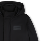 Parka com capuz KARL LAGERFELD KIDS 
                    BOY