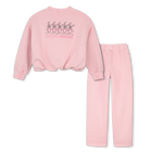 Conjunto de moletom e cal&ccedil;a KENZO KIDS 
                    MENINA