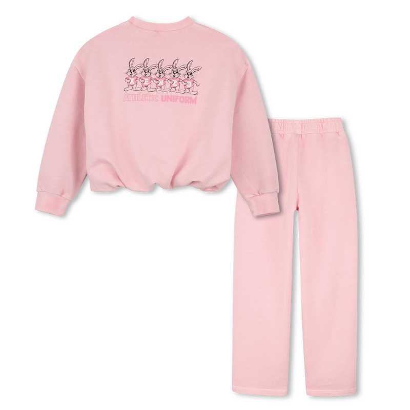 Conjunto de moletom e cal&ccedil;a KENZO KIDS 
                        MENINA
