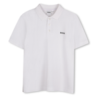 Polo de algod&atilde;o com log&oacute;tipo BOSS 
                    BOY