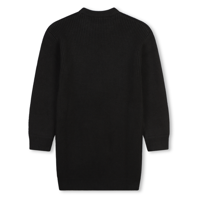 Vestido de malha com tachas HUGO 
                        GIRL