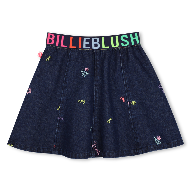 Saia de denim BILLIEBLUSH 
                        GIRL