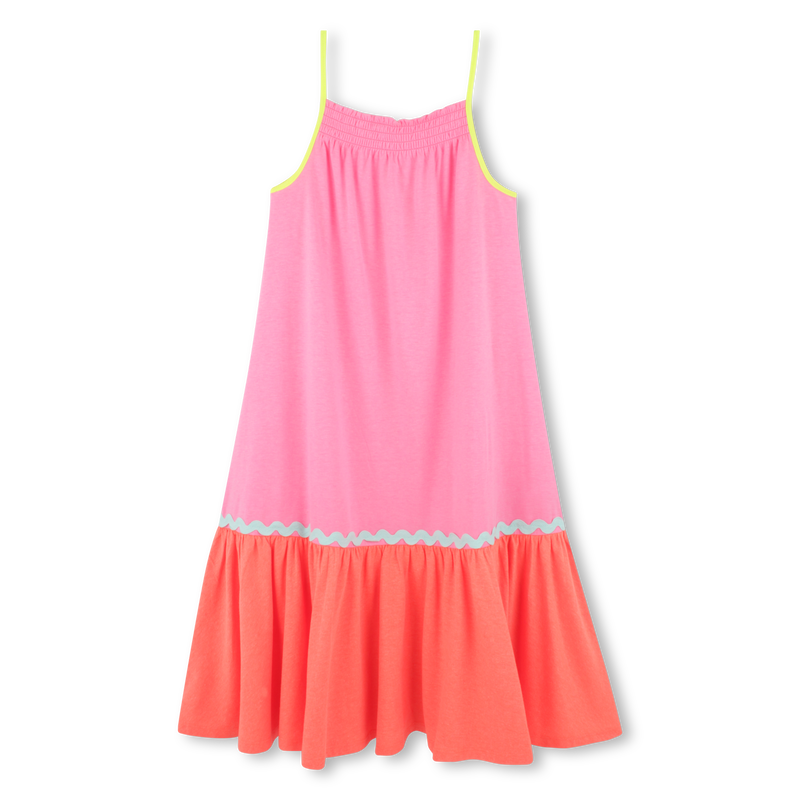 Long two-tone dress BILLIEBLUSH 
                    GIRL