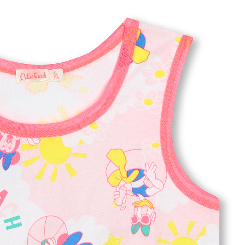 Top estampado com nó BILLIEBLUSH 
                    GIRL