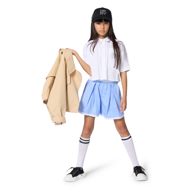 CAMISA DE MANGA CURTA DKNY 
                        GIRL