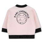 Conjunto de moletom KARL LAGERFELD KIDS 
                    GIRL
