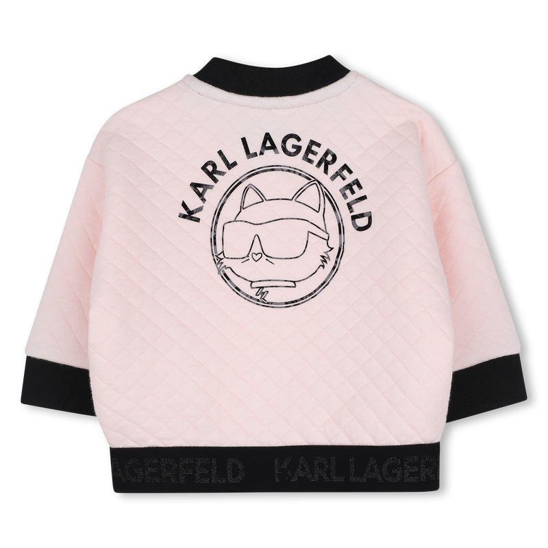 Conjunto de moletom KARL LAGERFELD KIDS 
                        GIRL