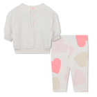 Conjunto de moletom e cal&ccedil;a BILLIEBLUSH 
                    GIRL