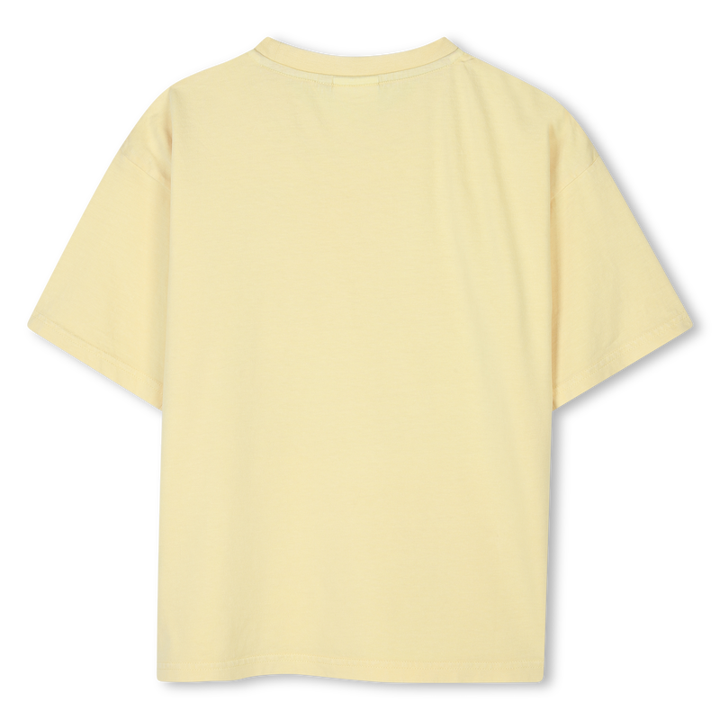 T-shirt em algod&atilde;o lavado HUGO 
                        BOY