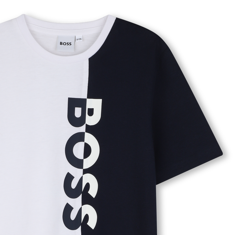 T-SHIRT DE MANGA CURTA BOSS 
                        BOY