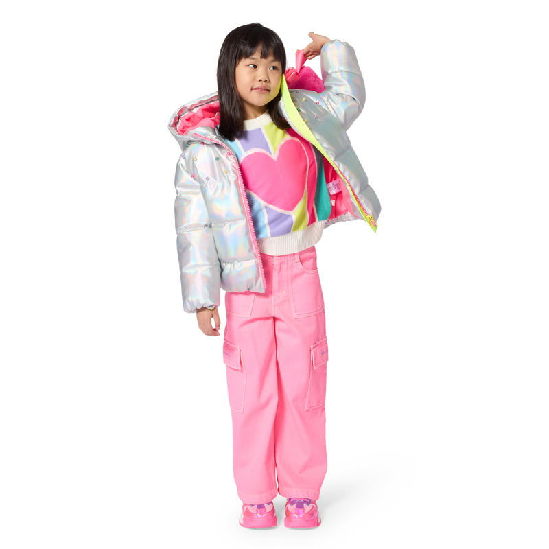 Casaco acolchoado com capuz BILLIEBLUSH 
                        GIRL