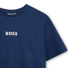 T-SHIRT MANGAS CURTAS BOSS 
                    MENINO